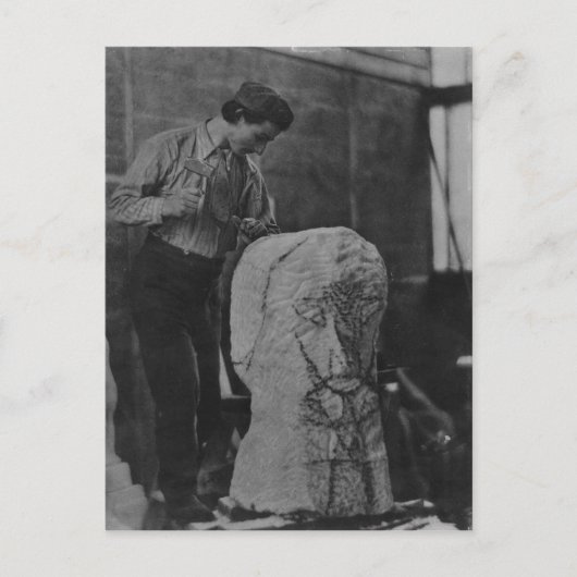 Henri Gaudier-Brzeska, c.1910 Briefkaart (Voorkant)