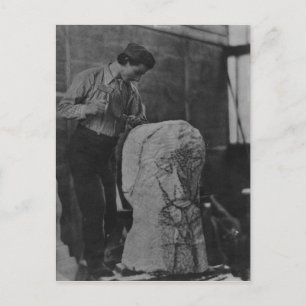 Henri Gaudier-Brzeska, c.1910 Briefkaart