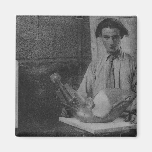 Henri Gaudier-Brzeska Magneet (Voorkant)