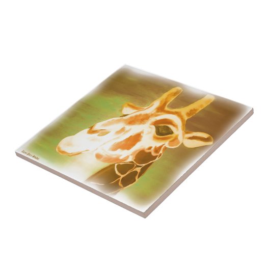 Henri Giraffe Tegeltje (Zijkant)