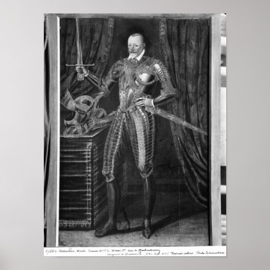 Henri I Duke of Montmorency Poster (Voorkant)