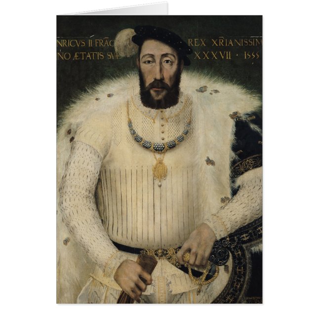 Henri II, koning van Frankrijk, 1555 (Voorkant)