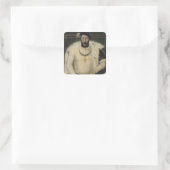 Henri II, koning van Frankrijk, 1555 Vierkante Sticker (Tas)