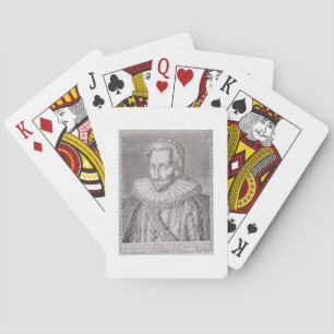 Henri IV (1553-1610) als koning van Navarra, 1589  Speelkaarten