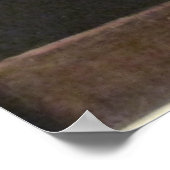 Henri Latour Blue Vase Narcissus en Tulips Poster (Hoek)