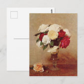  Henri Latour-Rozen in een verwarmd glas Briefkaart (Voorkant / Achterkant)