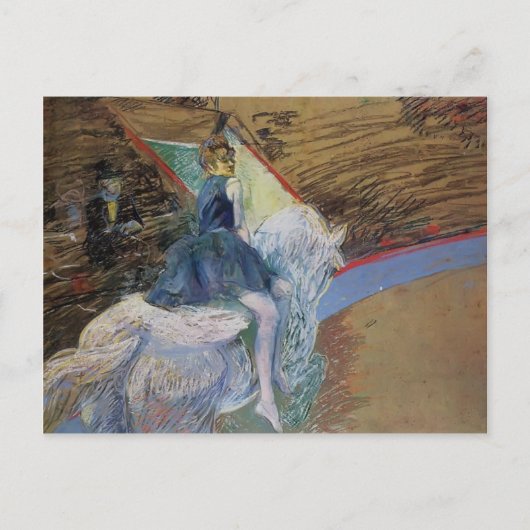 Henri Lautrec: Bij de Cirque Fernando Rider Briefkaart (Voorkant)