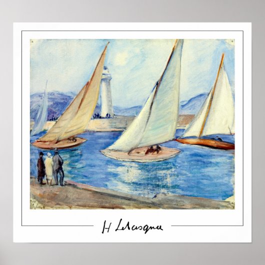 Henri Lebasque Zedign Art Poster #4 (Voorkant)