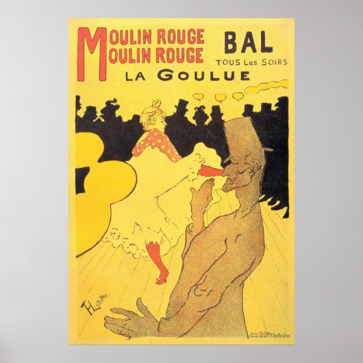 Henri Marie Raymond de Toulouse-Lautrec-Monfa Poster (Voorkant)