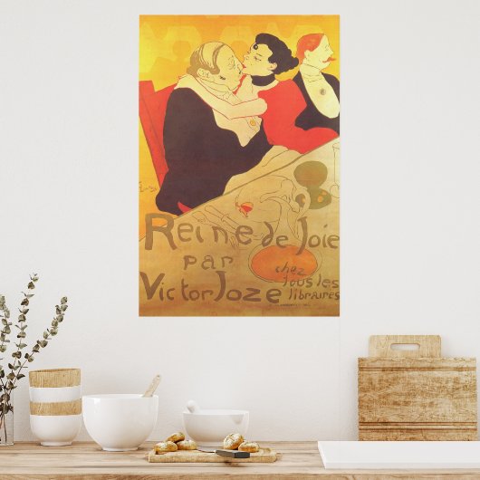 Henri Marie Raymond de Toulouse-Lautrec-Monfa Poster (Keuken)