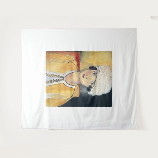 Henri Matisse art style Wandkleed (Voorkant (horizontaal))