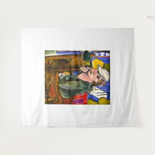 Henri Matisse art Wandkleed (Voorkant (horizontaal))