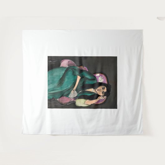 Henri Matisse art Wandkleed (Voorkant (horizontaal))