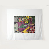 Henri Matisse art work Wandkleed (Voorkant (horizontaal))