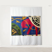 Henri Matisse art work Wandkleed (Voorkant)