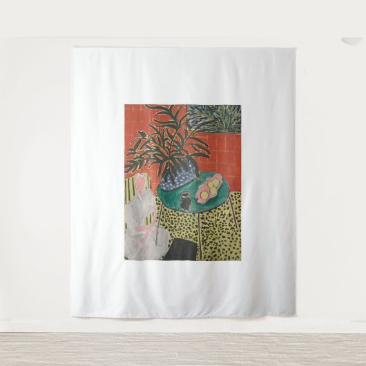 Henri Matisse art work Wandkleed (Voorkant)