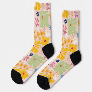 Henri Matisse Bloemengeïnspireerd Naadloos Patroon Sokken
