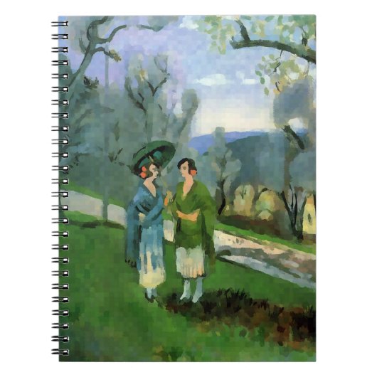 Henri Matisse Conversation under the Olive Tree Notitieboek (Voorkant)