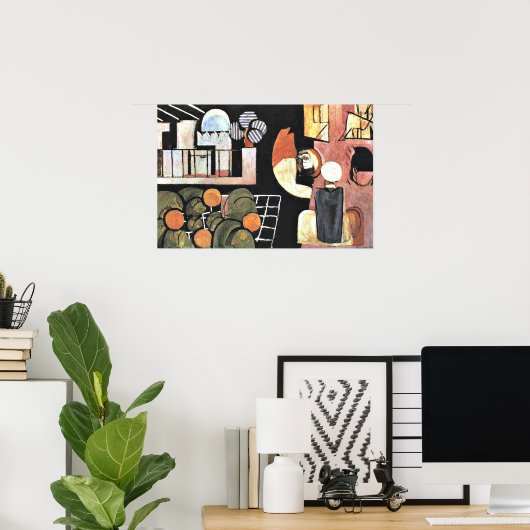 Henri Matisse, De Marokkanen, Poster (Thuiskantoor)