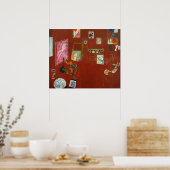 Henri Matisse - De Rode Studio Poster (Keuken)