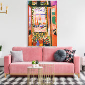 Henri Matisse - OPEN VENSTER COLLIOURE 1905 Canvas Afdruk (Insitu (Woonkamer))