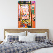 Henri Matisse - OPEN VENSTER COLLIOURE 1905 Canvas Afdruk (Insitu (Slaapkamer))