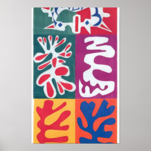 Henri Matisse - Paneel met Masker - 1947 Poster
