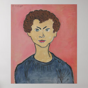 Henri Matisse - Portret van Allan Stein - 1907 Poster