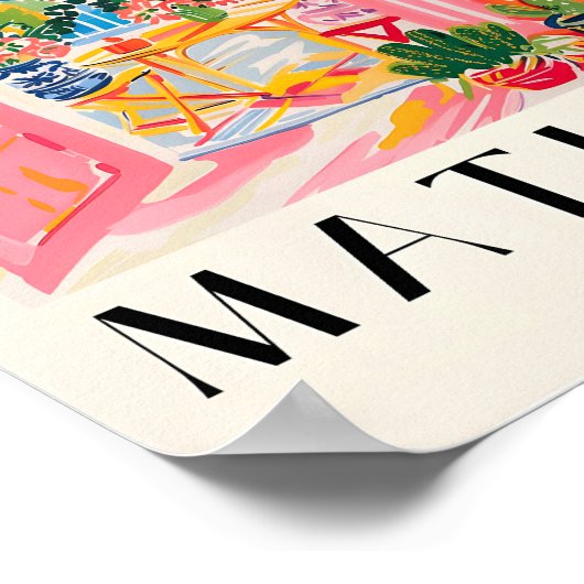 Henri Matisse Print, Esthetisch Poster, Boho Decor Poster (Hoek)