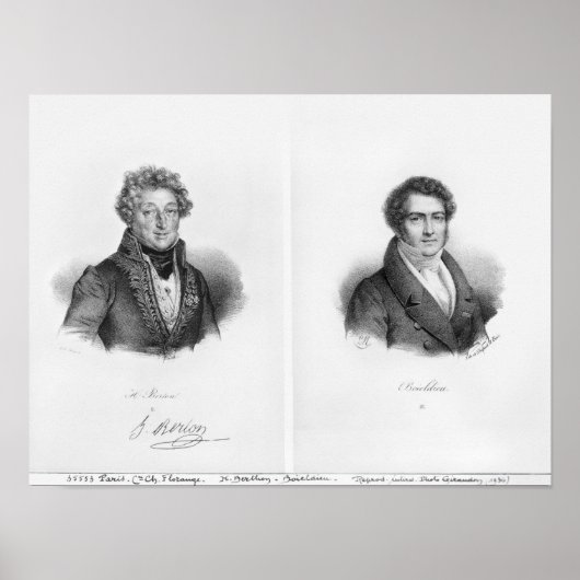 Henri Montan Berton en Francois Adrien Poster (Voorkant)