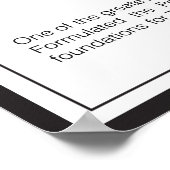 Henri Poincaré Poster (Hoek)