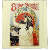 Henri Privat Livemont - Bitter Oriental Douchegordijn (Voorkant)