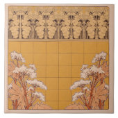 Henri Privat-Livemont Wall Decor Art Nouveau Tegeltje (Voorkant)