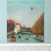 Henri Rousseau art Canvas Afdruk (Insitu (Houten vloer))