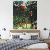 Henri Rousseau art Canvas Afdruk (Insitu (Slaapkamer))