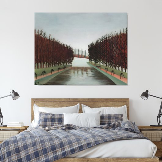 Henri Rousseau art Canvas Afdruk (Insitu (Slaapkamer))