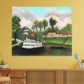 Henri Rousseau art Canvas Afdruk (Insitu (Woonkamer))