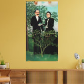 Henri Rousseau art Canvas Afdruk (Insitu (Woonkamer))