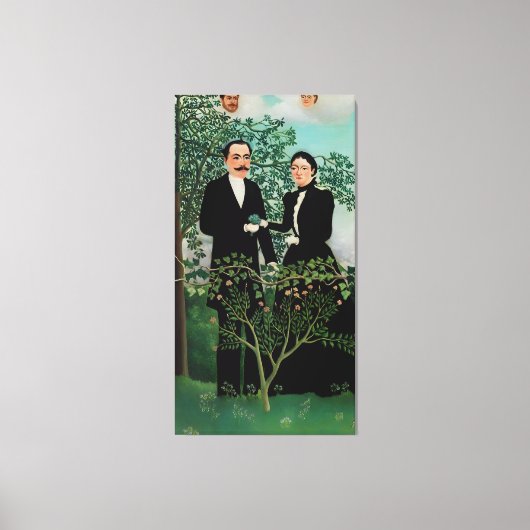 Henri Rousseau art Canvas Afdruk (Voorkant)