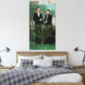 Henri Rousseau art Canvas Afdruk (Insitu (Slaapkamer))