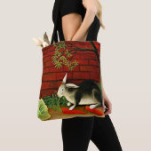 Henri Rousseau art: Konijn Tote Bag (Dichtbij)