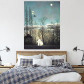 Henri Rousseau art work Canvas Afdruk (Insitu (Slaapkamer))
