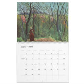Henri Rousseau Artwork Kalender (Mar 2026)