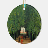 Henri Rousseau, Avenue in Saint Cloud Keramisch Ornament (Links)