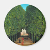 Henri Rousseau, Avenue in Saint Cloud Magneet (Voorkant)