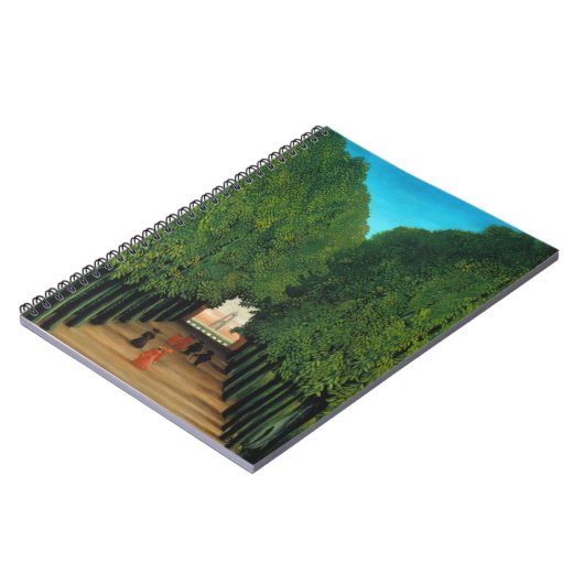 Henri Rousseau, Avenue in Saint Cloud Notitieboek (Linkerzijde)