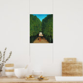 Henri Rousseau, Avenue in Saint Cloud Poster (Keuken)