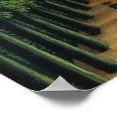 Henri Rousseau, Avenue in Saint Cloud Poster (Hoek)