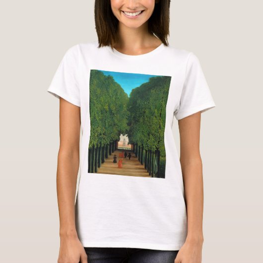 Henri Rousseau, Avenue in Saint Cloud T-shirt (Voorkant)