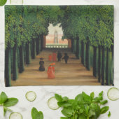 Henri Rousseau, Avenue in Saint Cloud Theedoek (Gevouwen)